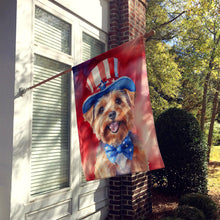 Load image into Gallery viewer, Norfolk Terrier Patriotic American House Flag