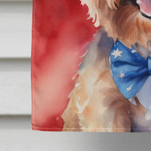 Load image into Gallery viewer, Norfolk Terrier Patriotic American House Flag