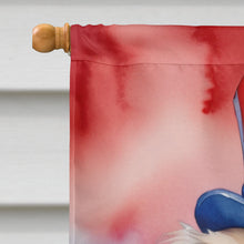 Load image into Gallery viewer, Pekingese Patriotic American House Flag