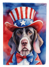 Load image into Gallery viewer, Pointer Patriotic American House Flag