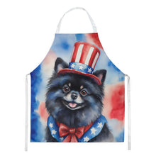 Load image into Gallery viewer, Pomeranian Patriotic American Apron – Artist-Designed Kitchen, BBQ &amp; Craft Apron