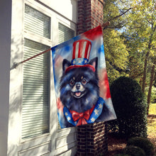 Load image into Gallery viewer, Pomeranian Patriotic American House Flag