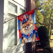 Load image into Gallery viewer, Pomeranian Patriotic American House Flag