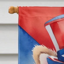 Load image into Gallery viewer, Pomeranian Patriotic American House Flag