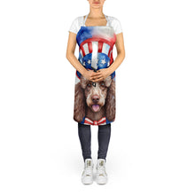 Load image into Gallery viewer, Poodle Patriotic American Apron – Artist-Designed Kitchen, BBQ &amp; Craft Apron