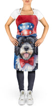 Load image into Gallery viewer, Portuguese Water Dog Patriotic American Apron – Artist-Designed Kitchen, BBQ &amp; Craft Apron