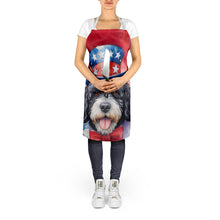 Load image into Gallery viewer, Portuguese Water Dog Patriotic American Apron – Artist-Designed Kitchen, BBQ &amp; Craft Apron