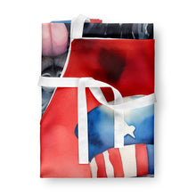 Load image into Gallery viewer, Puli Patriotic American Apron – Artist-Designed Kitchen, BBQ &amp; Craft Apron