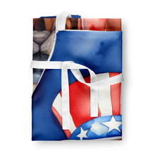 Load image into Gallery viewer, Redbone Coonhound Patriotic American Apron – Artist-Designed Kitchen, BBQ &amp; Craft Apron