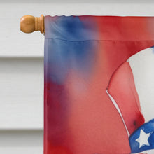 Load image into Gallery viewer, Saluki Patriotic American House Flag