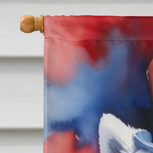 Load image into Gallery viewer, Samoyed Patriotic American House Flag