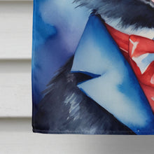 Load image into Gallery viewer, Schipperke Patriotic American House Flag