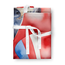 Load image into Gallery viewer, Schnauzer Patriotic American Apron – Artist-Designed Kitchen, BBQ &amp; Craft Apron