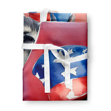 Load image into Gallery viewer, Scottish Deerhound Patriotic American Apron – Artist-Designed Kitchen, BBQ &amp; Craft Apron