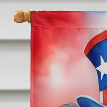 Load image into Gallery viewer, Sheltie Patriotic American House Flag