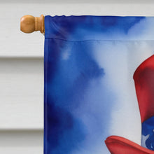 Load image into Gallery viewer, Staffordshire Bull Terrier Patriotic American House Flag