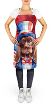 Load image into Gallery viewer, Sussex Spaniel Patriotic American Apron – Artist-Designed Kitchen, BBQ &amp; Craft Apron