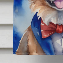 Load image into Gallery viewer, Tibetan Spaniel Patriotic American House Flag