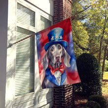 Load image into Gallery viewer, Weimaraner Patriotic American House Flag