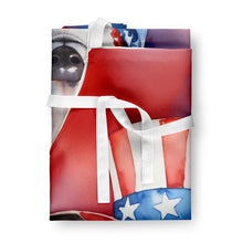 Load image into Gallery viewer, Whippet Patriotic American Apron – Artist-Designed Kitchen, BBQ &amp; Craft Apron