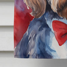 Load image into Gallery viewer, Wirehaired Pointing Griffon Patriotic American House Flag