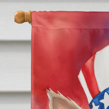 Load image into Gallery viewer, Yorkshire Terrier Patriotic American House Flag