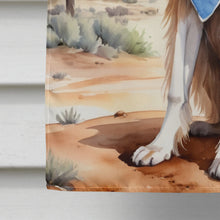Load image into Gallery viewer, Afghan Hound Cowboy Welcome  House Flag
