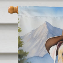 Load image into Gallery viewer, American Bulldog Cowboy Welcome House Flag