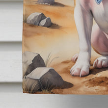 Load image into Gallery viewer, American Bulldog Cowboy Welcome House Flag