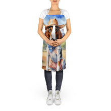 Load image into Gallery viewer, American English Coonhound Cowboy Welcome Apron – Artist-Designed Kitchen, BBQ &amp; Craft Apron
