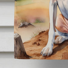 Load image into Gallery viewer, American English Coonhound Cowboy Welcome House Flag