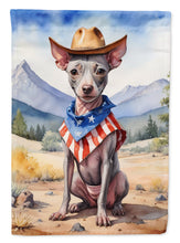 Load image into Gallery viewer, American Hairless Terrier Cowboy Welcome House Flag