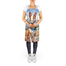 Load image into Gallery viewer, Basenji Cowboy Welcome Apron – Artist-Designed Kitchen, BBQ &amp; Craft Apron