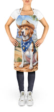 Load image into Gallery viewer, Beagle Cowboy Welcome Apron – Artist-Designed Kitchen, BBQ &amp; Craft Apron