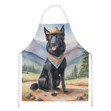 Load image into Gallery viewer, Belgian Sheepdog Cowboy Welcome Apron – Artist-Designed Kitchen, BBQ &amp; Craft Apron