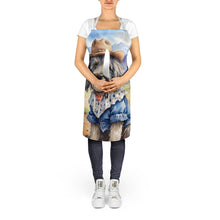 Load image into Gallery viewer, Bergamasco Sheepdog Cowboy Welcome Apron – Artist-Designed Kitchen, BBQ &amp; Craft Apron