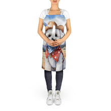 Load image into Gallery viewer, Bichon Frise Cowboy Welcome Apron – Artist-Designed Kitchen, BBQ &amp; Craft Apron