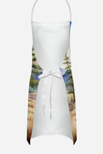 Load image into Gallery viewer, Black and Tan Coonhound Cowboy Welcome Apron – Artist-Designed Kitchen, BBQ &amp; Craft Apron