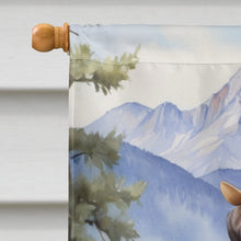 Load image into Gallery viewer, Boxer Cowboy Welcome House Flag