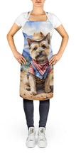 Load image into Gallery viewer, Cairn Terrier Cowboy Welcome Apron – Artist-Designed Kitchen, BBQ &amp; Craft Apron