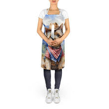 Load image into Gallery viewer, Cairn Terrier Cowboy Welcome Apron – Artist-Designed Kitchen, BBQ &amp; Craft Apron