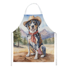 Load image into Gallery viewer, Catahoula Cowboy Welcome Apron – Artist-Designed Kitchen, BBQ &amp; Craft Apron