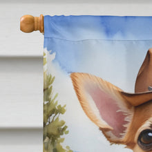 Load image into Gallery viewer, Chihuahua Cowboy Welcome House Flag