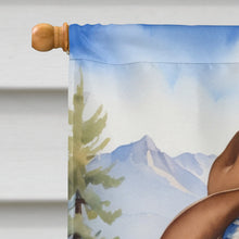 Load image into Gallery viewer, Cockapoo Cowboy Welcome House Flag