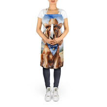 Load image into Gallery viewer, Cocker Spaniel Cowboy Welcome Apron – Artist-Designed Kitchen, BBQ &amp; Craft Apron