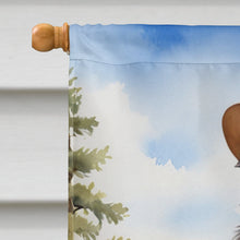Load image into Gallery viewer, Collie Cowboy Welcome House Flag