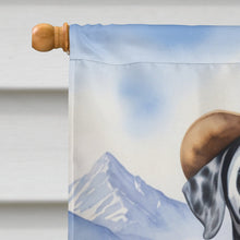 Load image into Gallery viewer, Dalmatian Cowboy Welcome House Flag