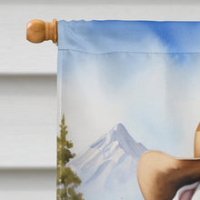 Load image into Gallery viewer, English Bulldog Cowboy Welcome House Flag