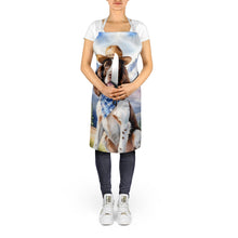 Load image into Gallery viewer, English Springer Spaniel Cowboy Welcome Apron – Artist-Designed Kitchen, BBQ &amp; Craft Apron
