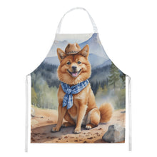 Load image into Gallery viewer, Finnish Spitz Cowboy Welcome Apron – Artist-Designed Kitchen, BBQ &amp; Craft Apron